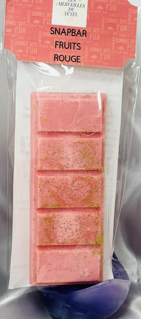 Fondant solide fruits rouge