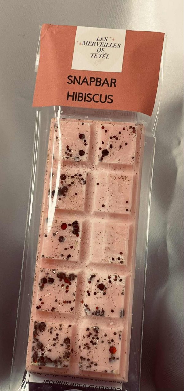Fondant solide Hibiscus(Carrés de 10)